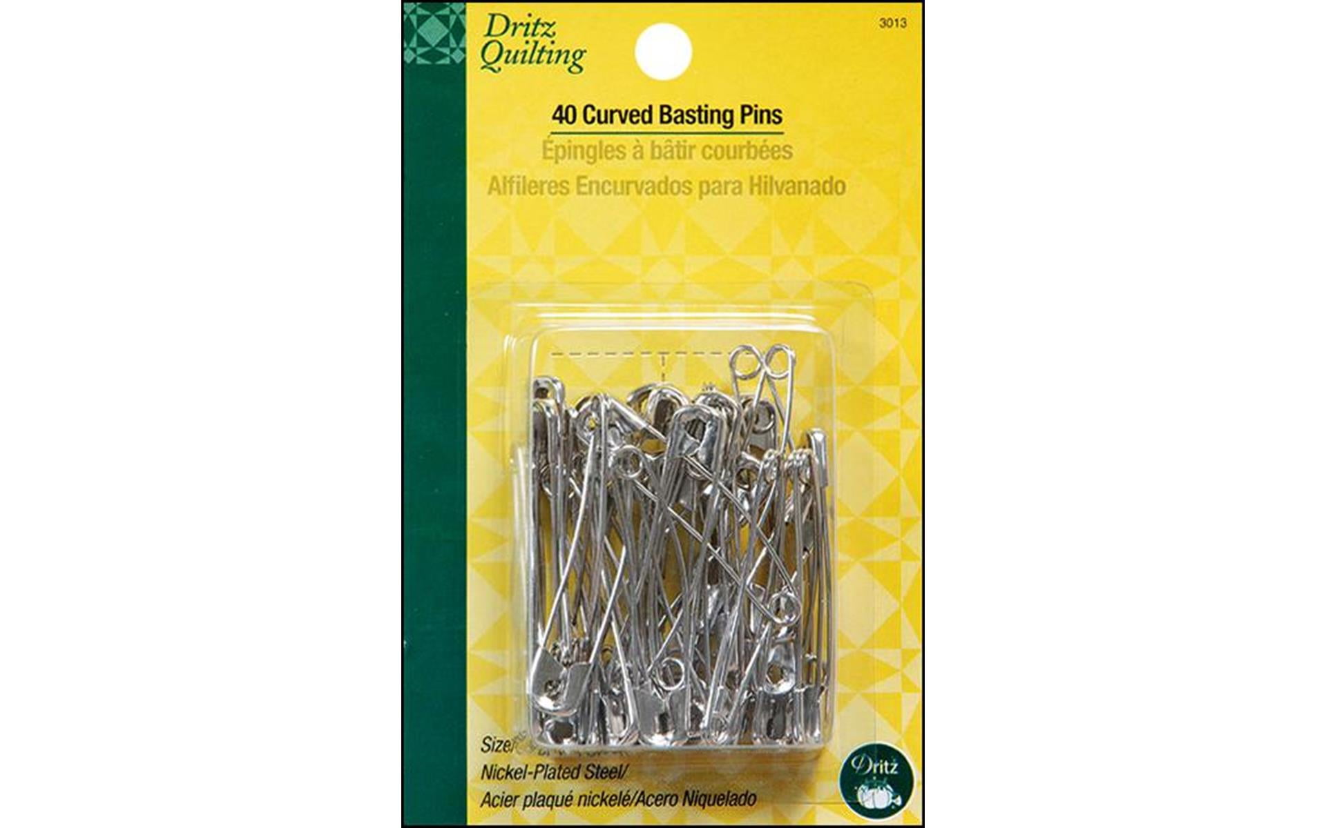 Dritz Curved Basting Pins 2 Inch