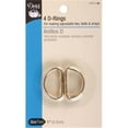 thumbnail image 1 of Dritz D Rings 1" Gilt 4pc, 1 of 2