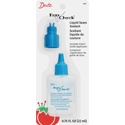 Dritz Fray Check with Fabric Guide Applicator Tip, 0.75 oz.