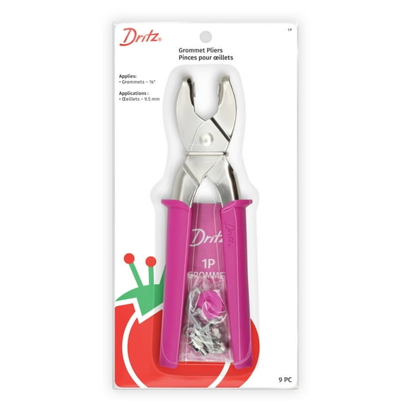 Dritz Grommet Pliers for 3/8" Grommets, Pink