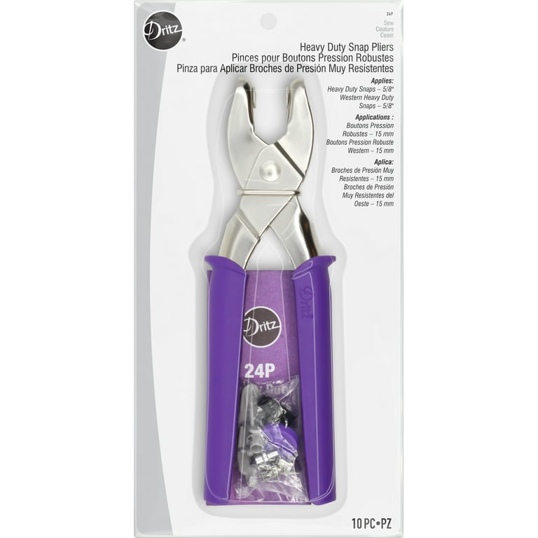 Dritz Heavy Duty Snap Pliers and Tools, Metal - Walmart.com