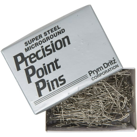 Dritz Home 214500 Bulk Package of Nickel-Plated Steel T-Pins, 350-Pack, Silver