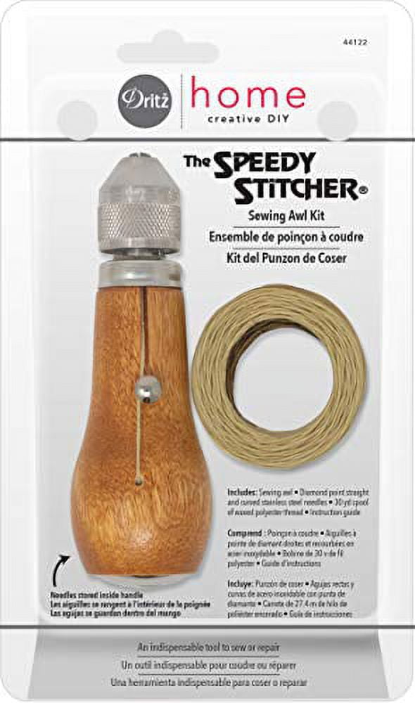 Dritz Home 44122 The Speedy Stitcher Sewing Awl Kit