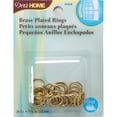 thumbnail image 1 of Dritz Home Brass Plated Rings .468" 24/Pkg, 1 of 2