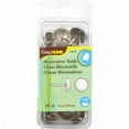 thumbnail image 1 of Dritz Home Upholstery Decorative Nails 5/8" 18/Pkg-Brushed Nickel, 1 of 2