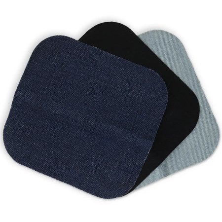 Denim Iron-On Patch Assorted (3ct), Dritz