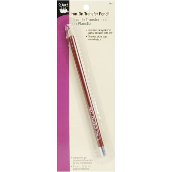 Dritz Iron-On Transfer Pencil-Red