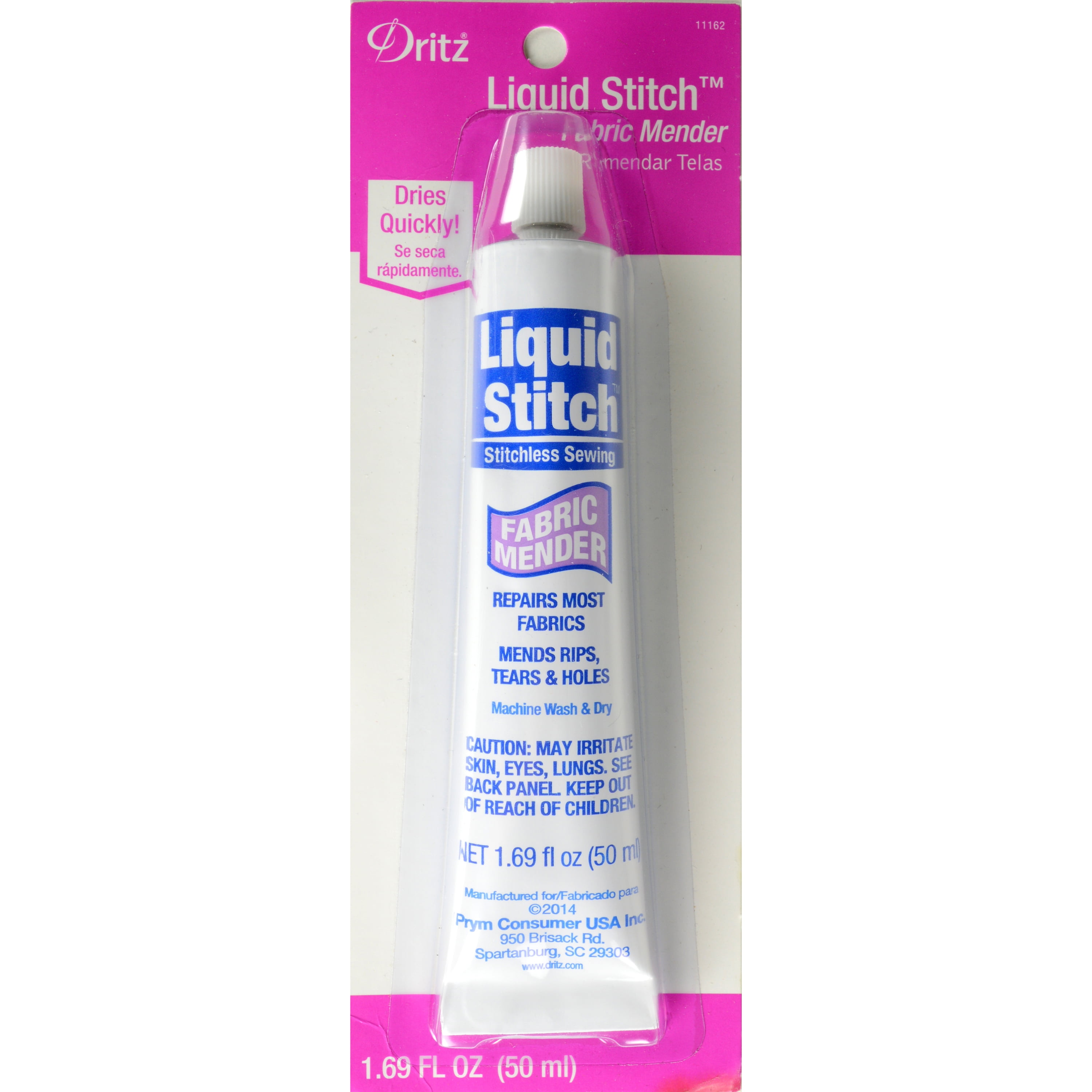  Dritz 398 Unique Stitch Stitchless Sewing Liquid Adhesive,  Clear, 1.25-Fluid Ounce