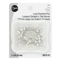 Dritz Long Pearlized Pins, Size 24