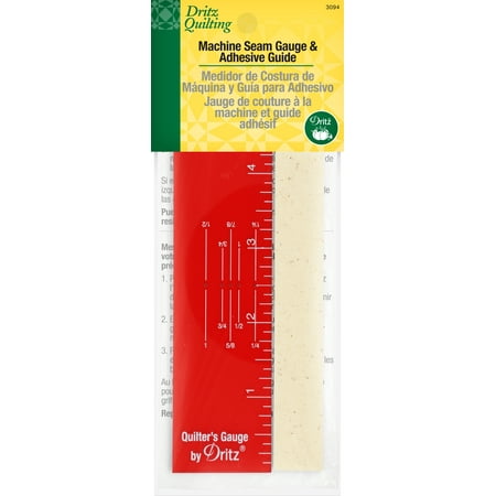 Dritz Machine Seam Gauge & Adhesive Guide