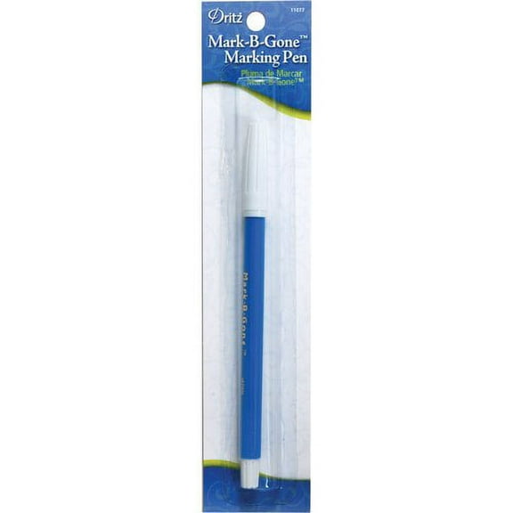 Dritz Mark-B-Gone Blue Pen, 1 Each