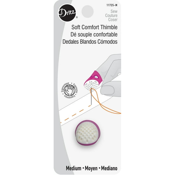 Dritz Medium Soft Comfort Thimble