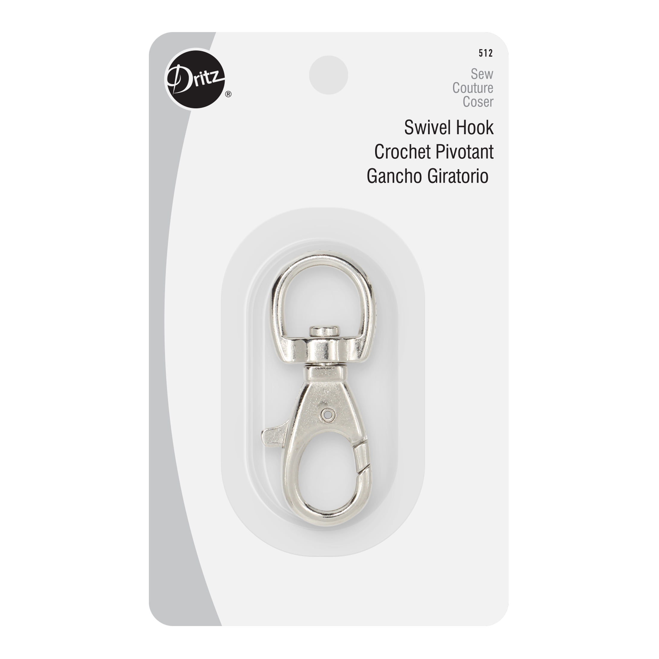 Designer Swivel Hook (2 pack) - 1 1/2 Inch – Zipper Valley