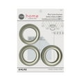 thumbnail image 1 of Dritz Curtain Grommets, 1-9/16" (40 mm) Inner Diameter, Heavy-Duty Plastic, Champagne Color, Snap-On Design, Tool-Free Installation, 8-Pack, 1 of 6