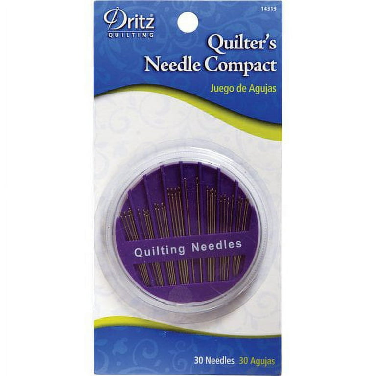 Size 4/12 30/Pkg - Quilting Needle Compact - Dritz