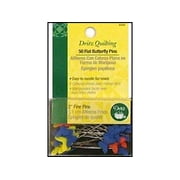 Dritz Quilting Flat Butterfly Pins, 2",50/Pkg