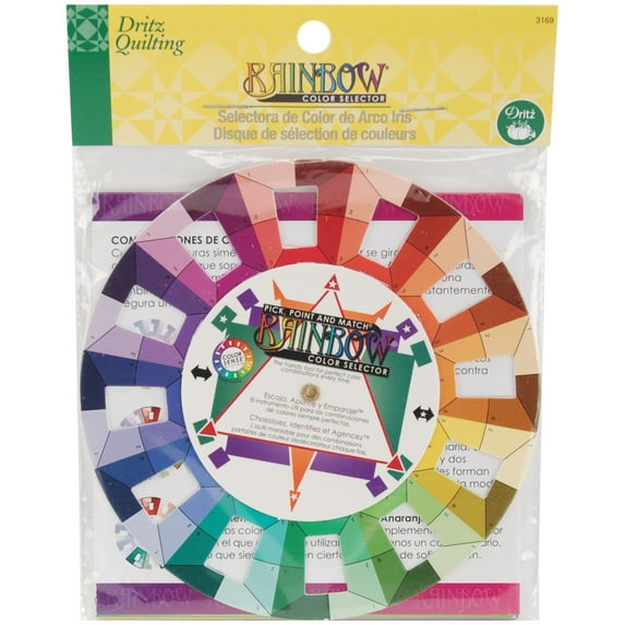 Dritz Quilting Rainbow Color Wheel Selector-5" -3169