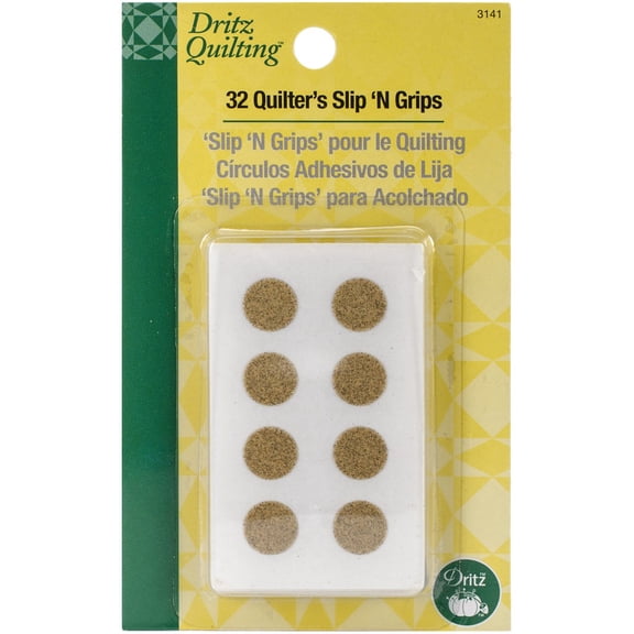 Dritz Quilting Slip N Grip Fabric Grabber 32 Piece