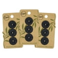thumbnail image 1 of Dritz Recycled Cotton Round Stitch Button, 20mm, Black, 3 Pack (9 Count), 1 of 1
