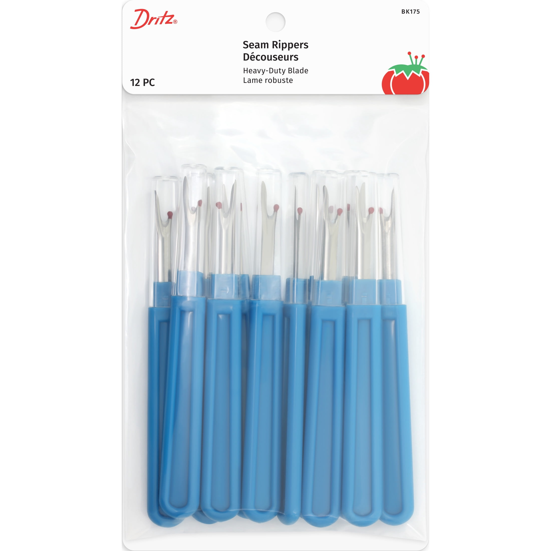 Dritz  5-1/4" Heavy Duty Seam Rippers, 12 Count