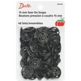 thumbnail image 1 of Dritz Sew-On Snaps, 5/8", Black, 48 Sets, 1 of 3