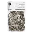 thumbnail image 1 of Dritz Sew-On Snaps, 5/8", Silver, 48 Sets, 1 of 3
