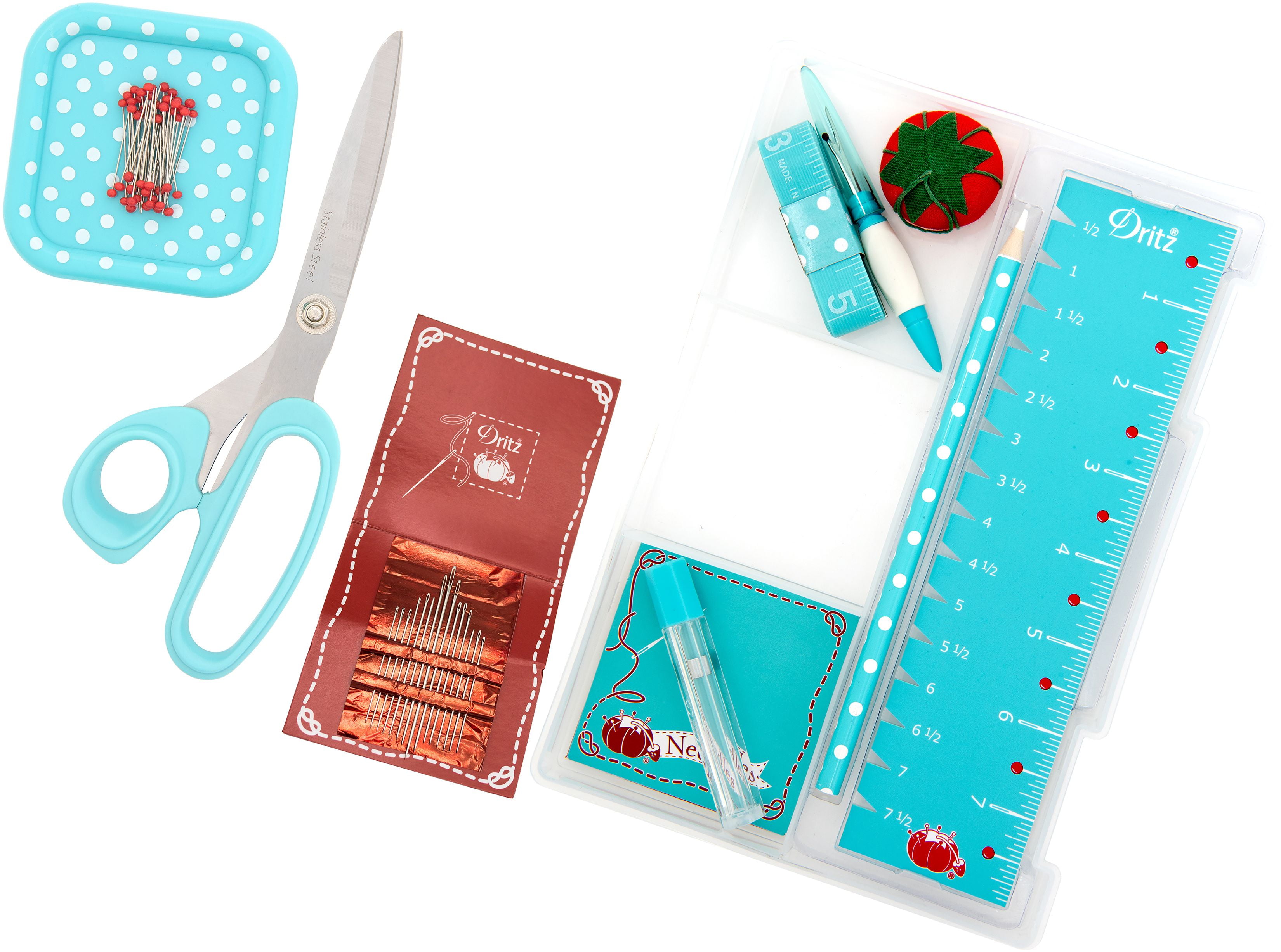 Dritz Sewing Box KitBlue & Red