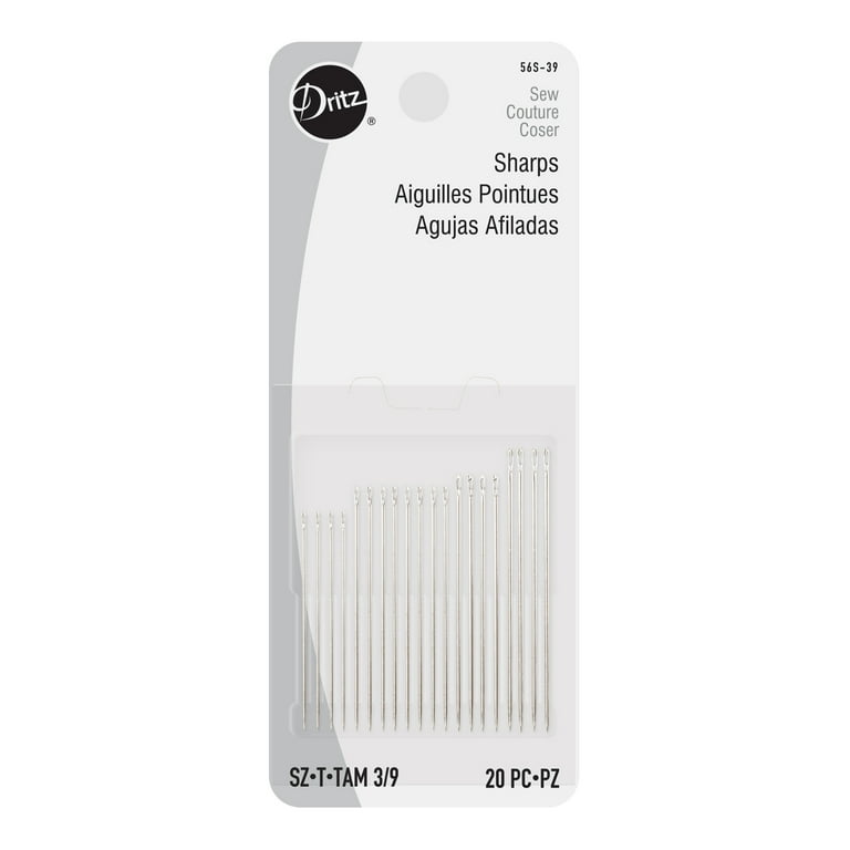 Household Sewing Needles Compact - 20pc Household Sewing Needles Compact - 20pc