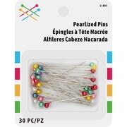 Straight Sewing Pearlized Pins (30 Count)