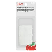 Dritz Soft Bra-Back Extender 2-1/4"-White 3 Hooks
