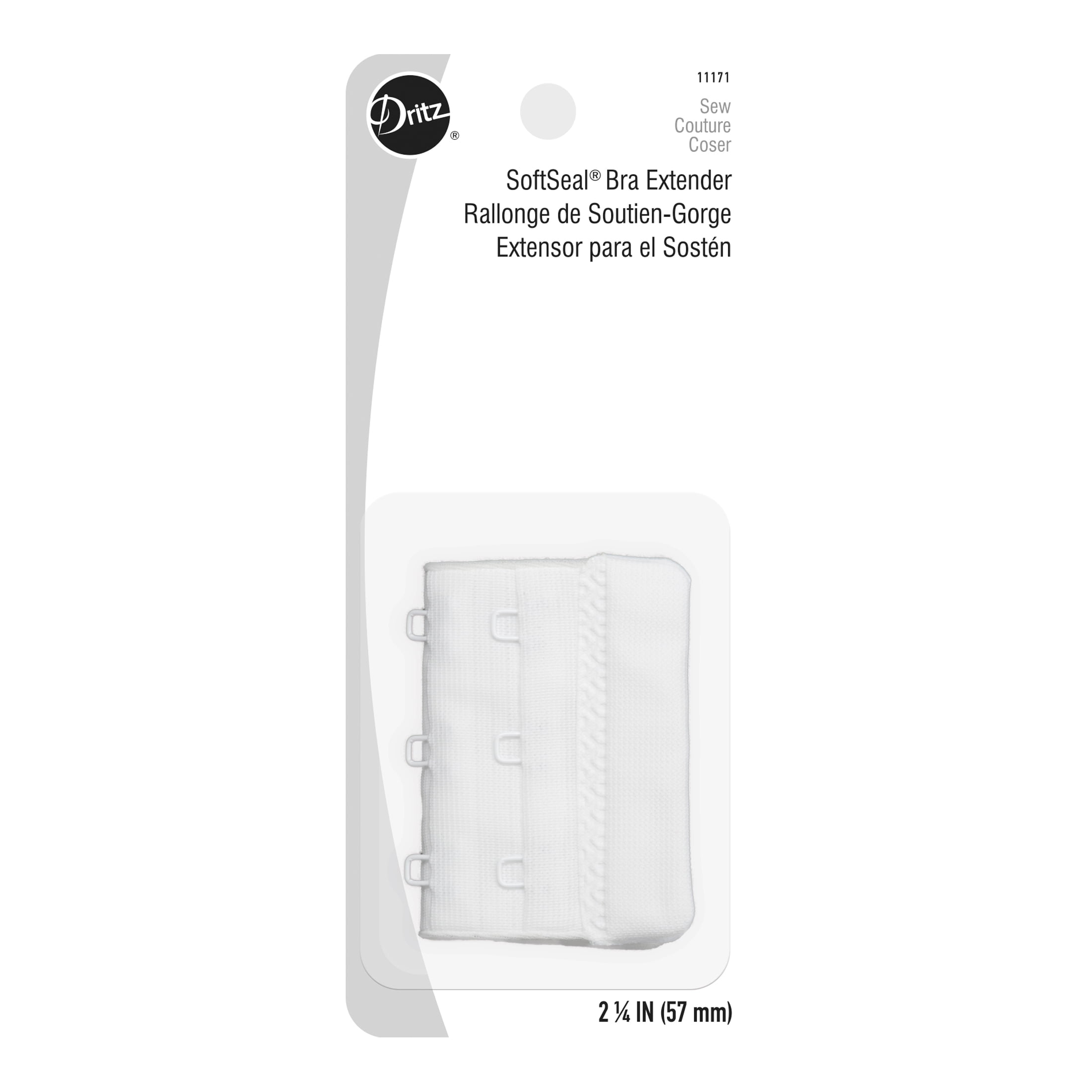 Dritz SoftSeal 2.25" Bra Extender, 1 Each