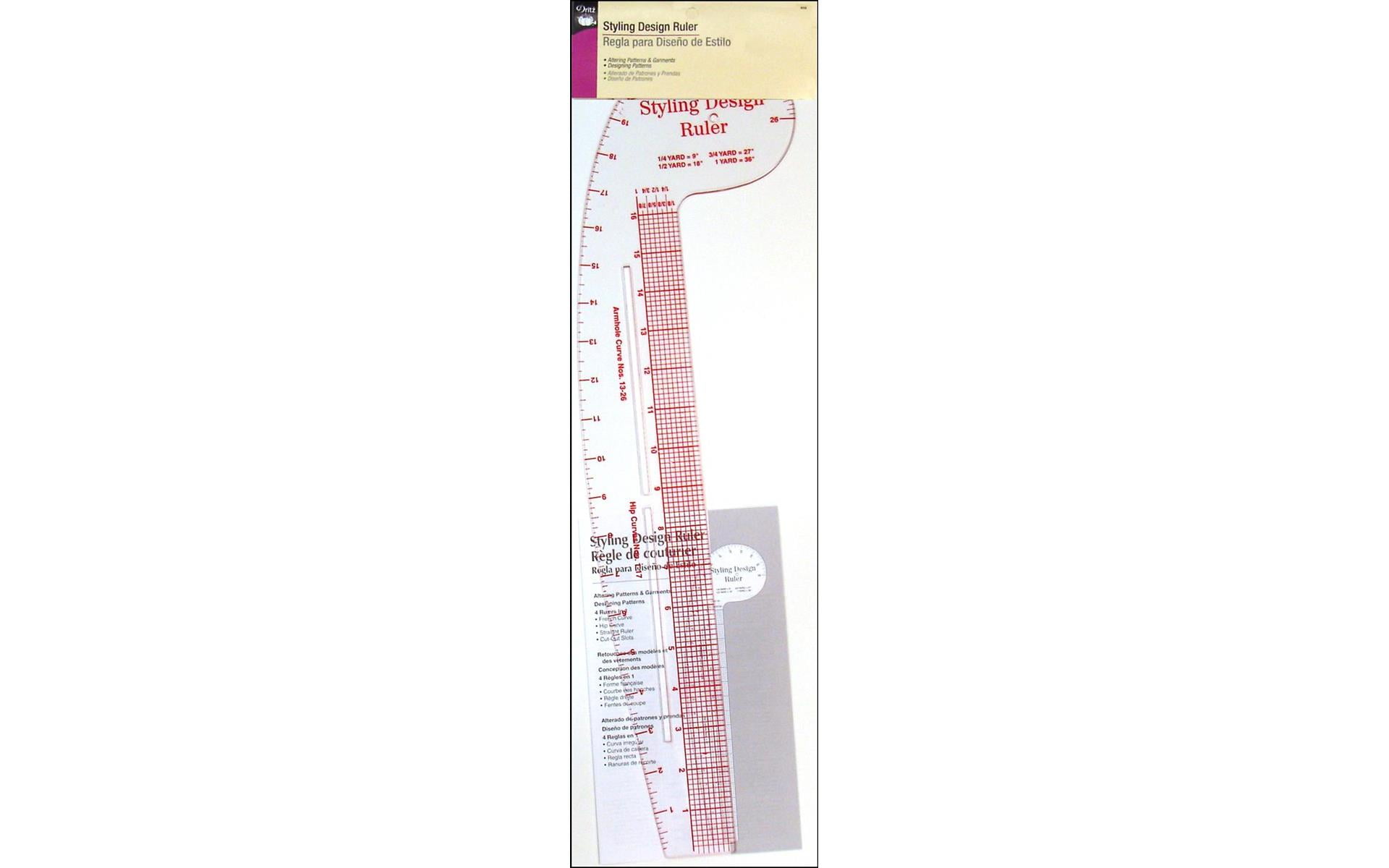 Dritz Styling Design Ruler