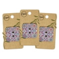 thumbnail image 1 of Dritz Sustainable Coconut Square Button, 35mm, Purple, 3 Pack, 1 of 1