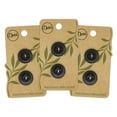 thumbnail image 1 of Dritz Sustainable Leather Round Button, 18mm, Black, 3 Pack (6 Count), 1 of 1