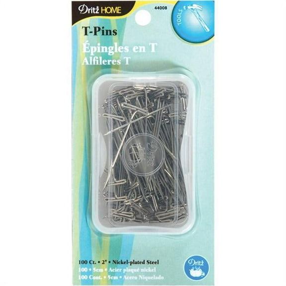 Dritz T-Pins, 100/Pkg
