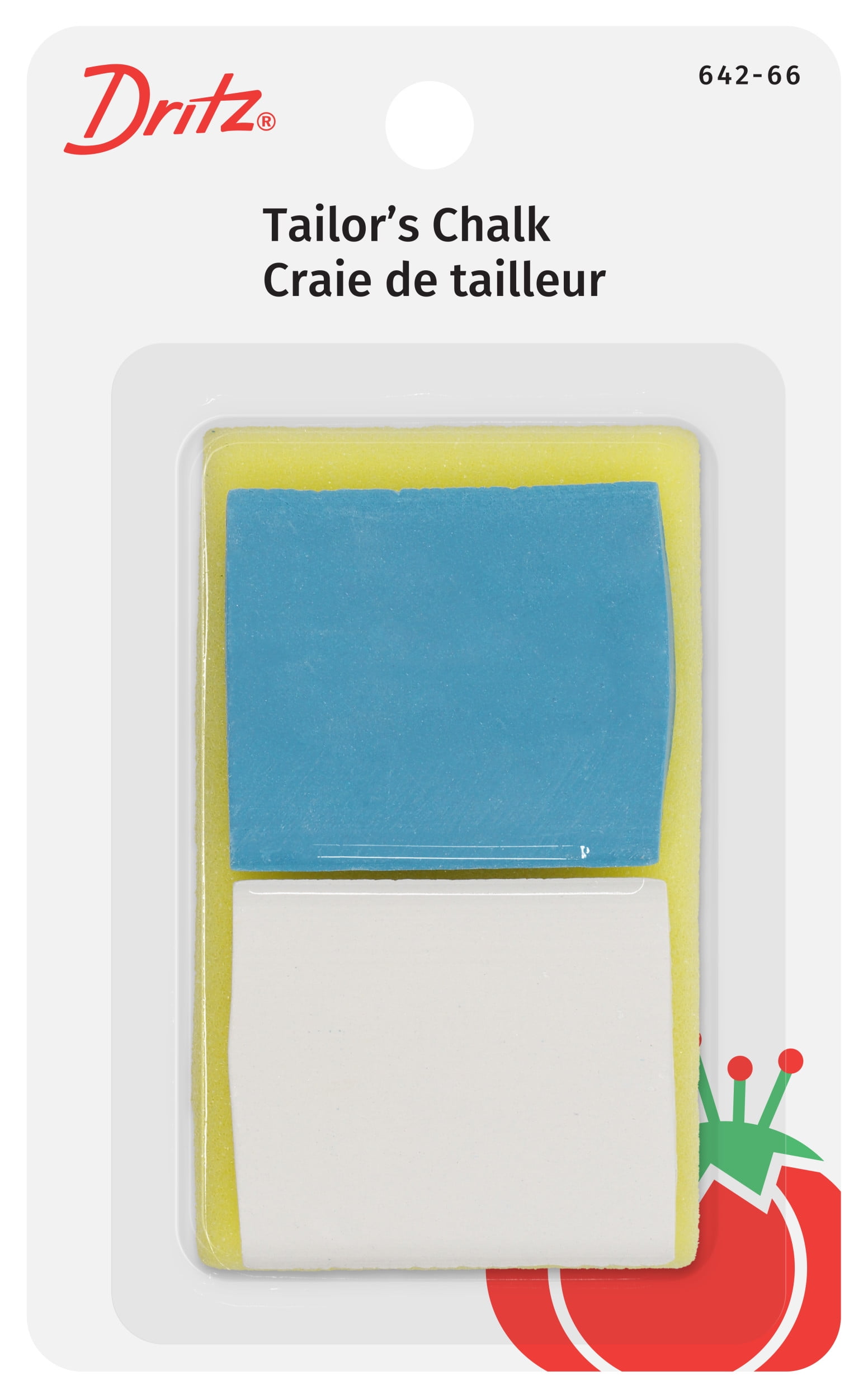 Dritz Tailors Chalk, 2 Piece Blue and White