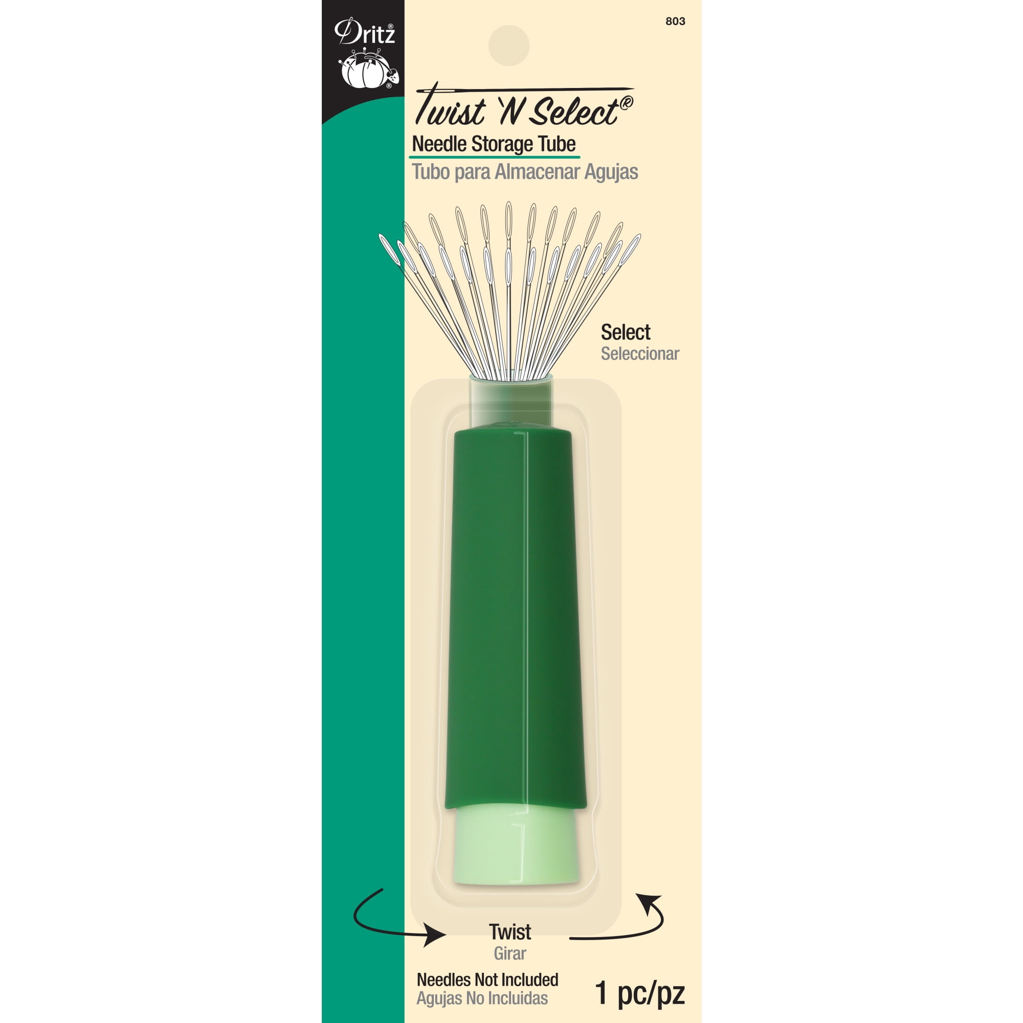  Beading Needles (Size 12) 25pc with Needle Storage Tube : Arts,  Crafts & Sewing
