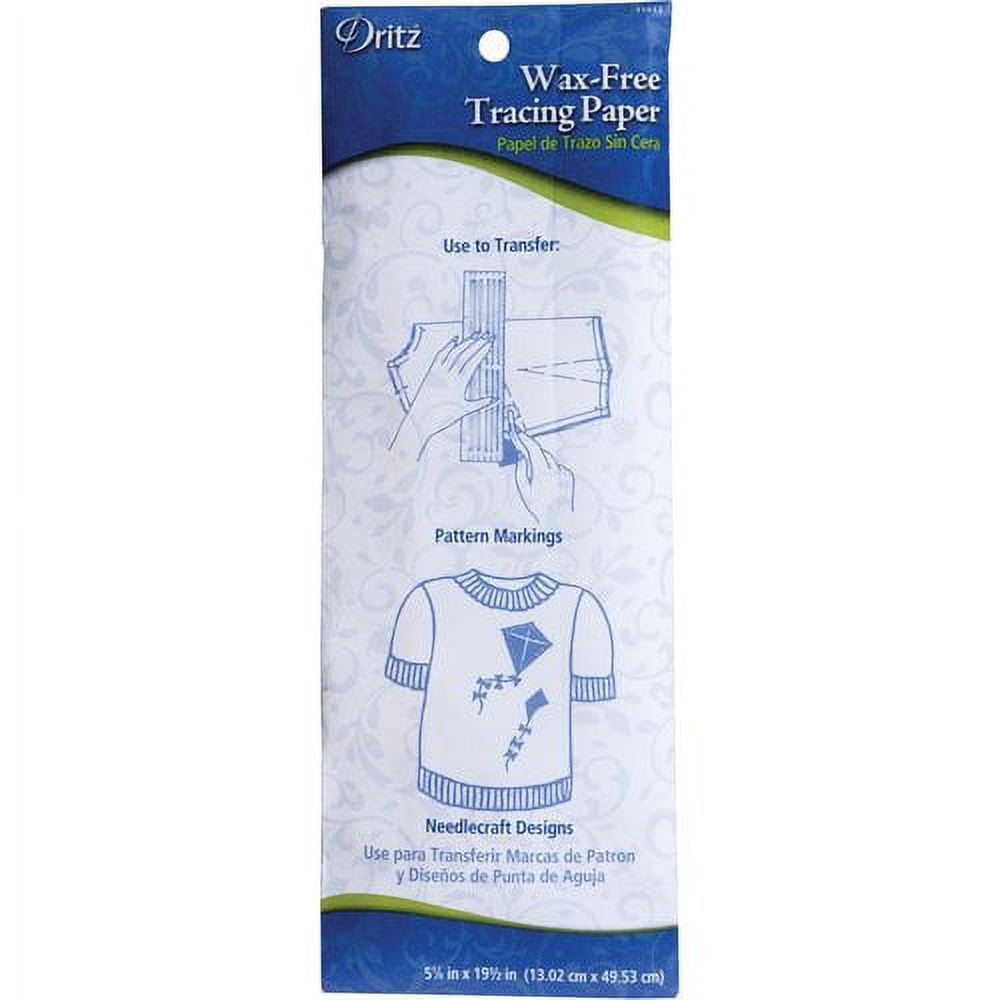 Dritz WaxFree Tracing Paper, 5 Count