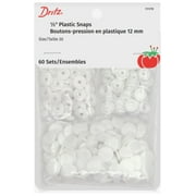 Dritz 1/2" Plastic Snap Fasteners, 60 Count