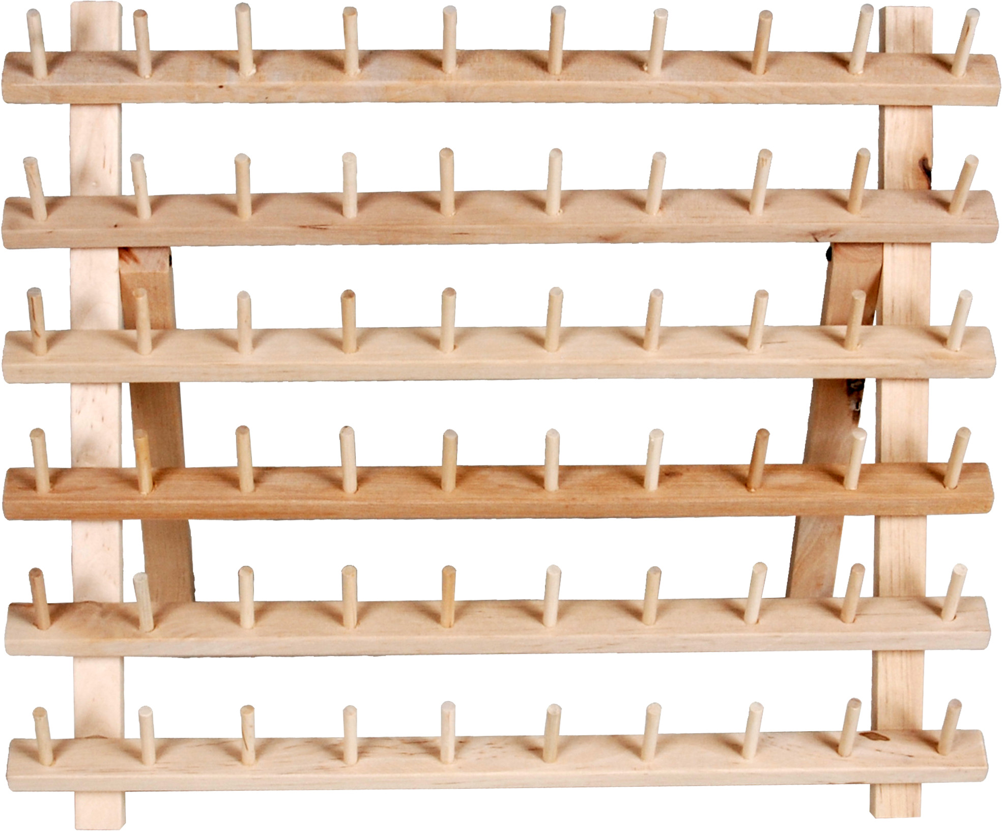 Dritz Wooden Thread Rack, 60 Spools - image 1 of 4