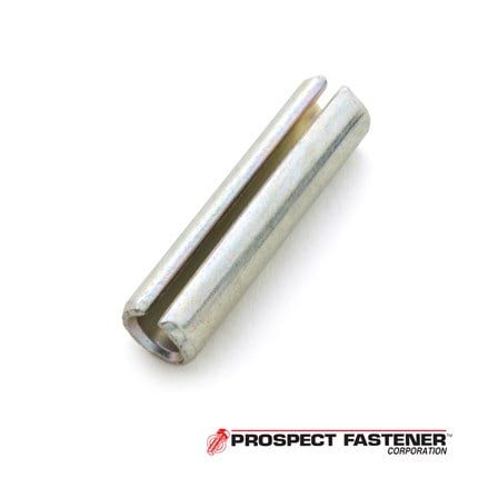 Driv-Lok SLTP3122000BT Slotted Spring Pin .312 in. Dia 2.00 in. Long Carbon Steel Zinc Plated 50 Pieces
