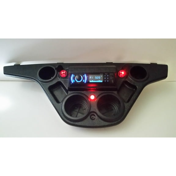 Drive 2 Golf Cart Stereo Radio Dash Mount Console Free Speakers