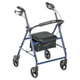 thumbnail image 1 of Drive Medical Rollator Rolling Walker with 6" Wheels, Blue, 1 of 9