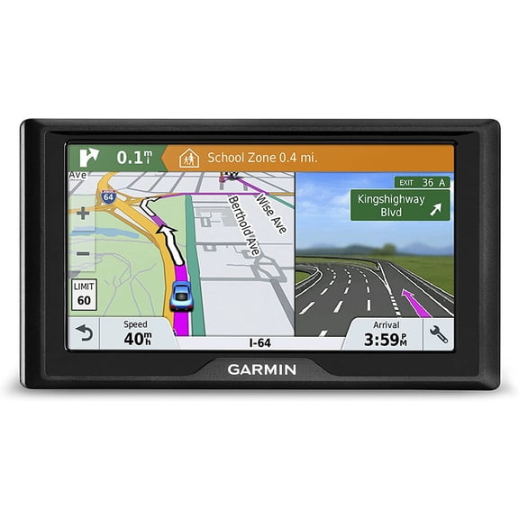 Drive 51 USA LM GPS Navigator System with Lifetime Maps, Spoken Turn-By-Turn Directions, Direct Access, Driver Alerts, TripAdvisor and Foursquare Data