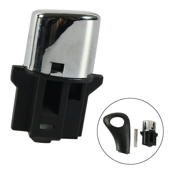 Drive Accessory Shifter Knob Side Plate, Black+Silver, for Honda Accord 2003-2005