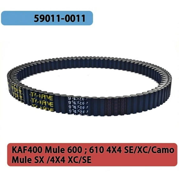 Drive Belt 914x26.7 59011-0011 03G3470 For Kawasaki KAF400 Mule 600 4X4 2005-16 New
