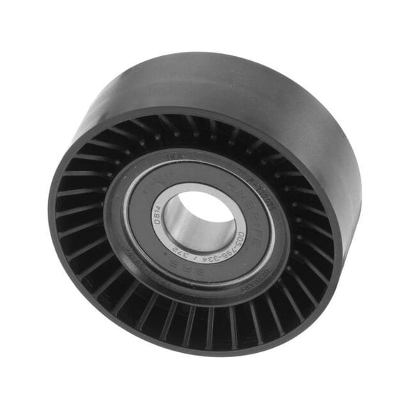 Drive Belt Tensioner Pulley - Compatible with 2000 - 2010 Volvo S40 2001 2002 2003 2004 2005 2006 2007 2008 2009