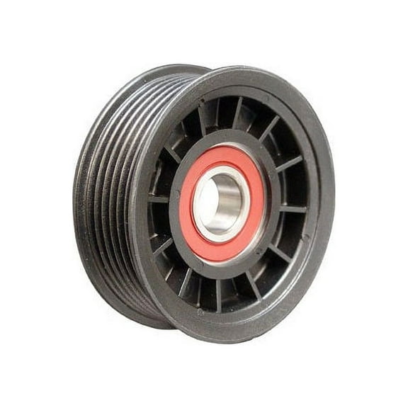 Drive Belt Tensioner Pulley - Compatible with 2000 - 2014 GMC Yukon XL 1500 2001 2002 2003 2004 2005 2006 2007 2008 2009 2010 2011 2012 2013