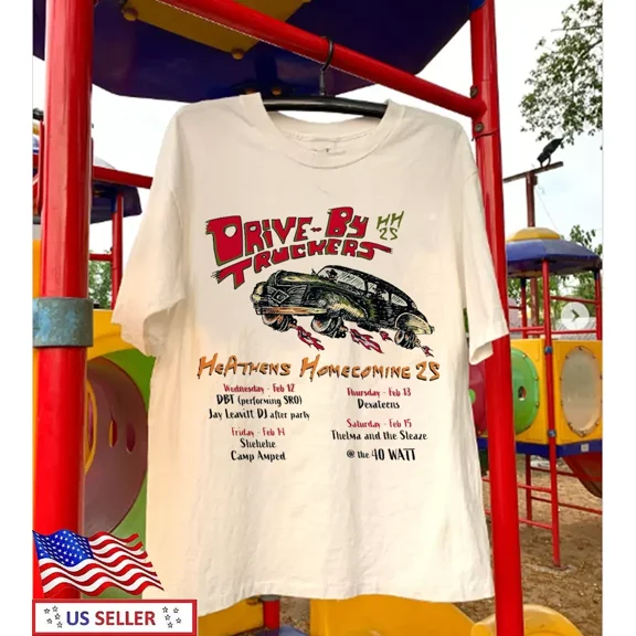 Drive-By Truckers Band Tour 2025 T-shirt, Gift for Fan Shirt