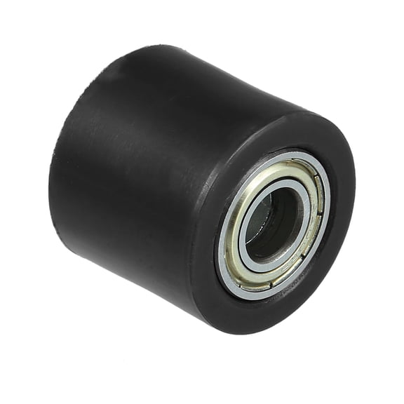 Drive Chain Pulley Roller Slider Tensioner Wheel Guide for Street Bike Motorcycle ATV 10mm Black